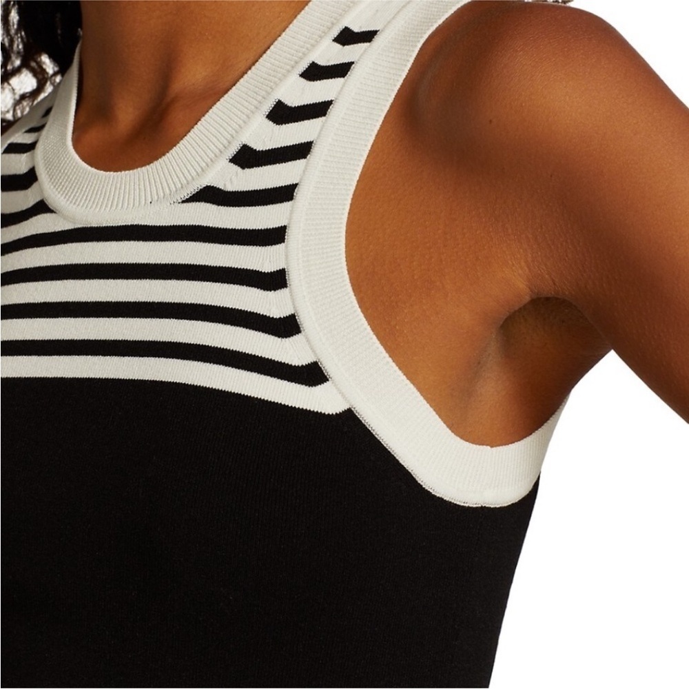 Tanya Taylor Bonnie Knit Striped Sweater Tank Size L retail $225 - Picture 2 of 7